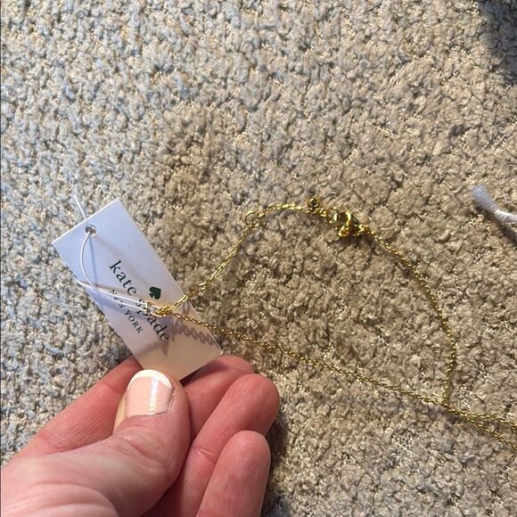 NWT Kate Spade Gold Pendant Necklace - Picture 6 of 11